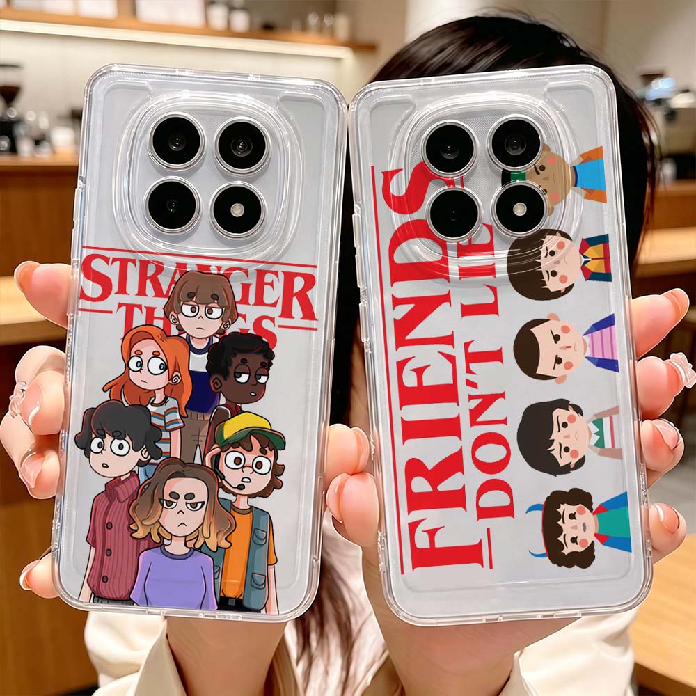 Xiaomi Redmi Note 14 - Cover Cartoon di Stranger Things per