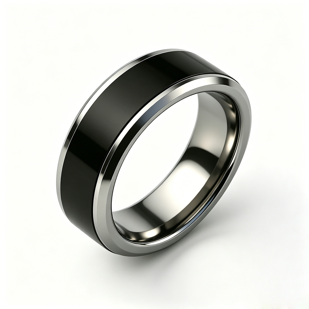 Smart Ring Nfc Pay - Anello Intelligente NFC Ntag216 in Acciaio