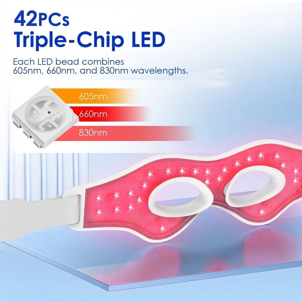 Massaggiatore Oculare 3D a Luc - Light Therapy Glasses recensione e prezzo